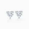 Heart Cut Lab-Grown Diamond Stud Earrings (0.5 CTW – D-F / VVS-VS)