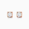 Round Cut Unique Lab-Grown Diamond Stud Earrings (0.4 CTW – D-F / VVS-VS)