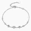 Micro Pavé Heart Shaped Diamond Bracelet
