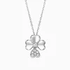 Clover Diamond Pendant