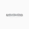 Twisted Design Diamond Wedding Ring