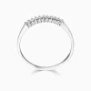 Round Cut Diamonds Pavé  Wedding Ring