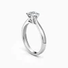Classic Four-Prong Solitaire Engagement Diamond Ring
