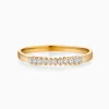 Round Cut Diamonds Pavé  Wedding Ring