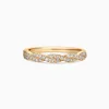 Twisted Design Diamond Wedding Ring