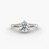Classic Six-Prong Solitaire Engagement Ring